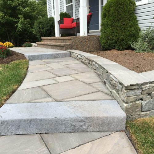Gallery – Stone Patios, Paths & Stairs – Green Ideas Landscaping ...
